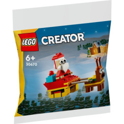 Конструктор LEGO Creator Поїздка на санчатах Санти (30670)