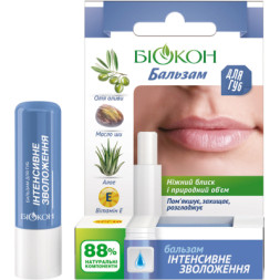 Бальзам для губ Біокон Інтенсивне зволоження 4.6 г (4820160030824)