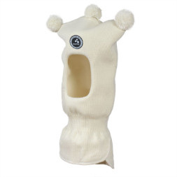 Шапка дитяча Huppa шолом COCO 2 85070200 білий M (4741468629933)