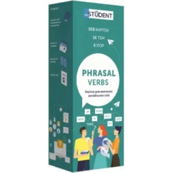 Навчальний набір English Student Картки для вивчення англійської мови Phrasal Verbs, українська (59123258)
