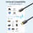 Кабель мультимедійний HDMI A to HDMI C (mini), 1.5m V2.0 4K 60Hz 18Gbps HDR Dolby Vention (AGHBG)