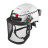 Щиток захисний Milwaukee прозора BOLT Mesh Face Shield Compact, для кріплення на каску (4932479945)