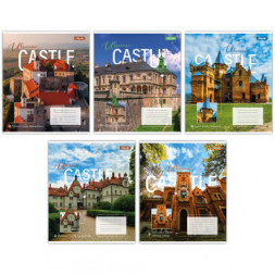 Зошит 1 вересня 1В Ukrainian castle 48 аркушів клітинка (767368)