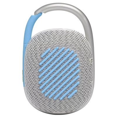 Акустична система JBL Clip 4 Eco White (JBLCLIP4ECOWHT)
