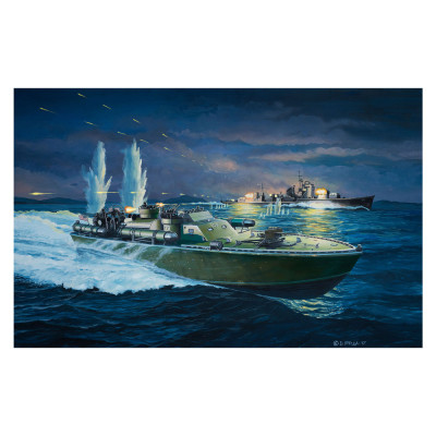 Збірна модель Revell Патрульний торпедний катер PT-109 рівень 4 масштаб 1:72 (RVL-05147)