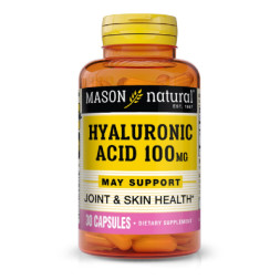 Вітамін Mason Natural Гіалуронова кислота 100мг, Hyaluronic Acid, 30 капсул (MAV-17778)