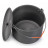 Котел туристичний Naturehike Camping NH19CJ003 10 л Grey (6927595738276)