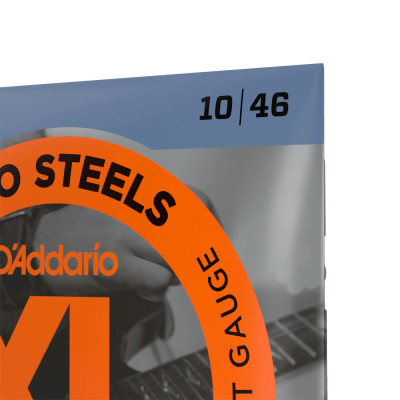 Струни для гітари D&#039;Addario XL ProSteels Regular Light (10-46) (EPS510)