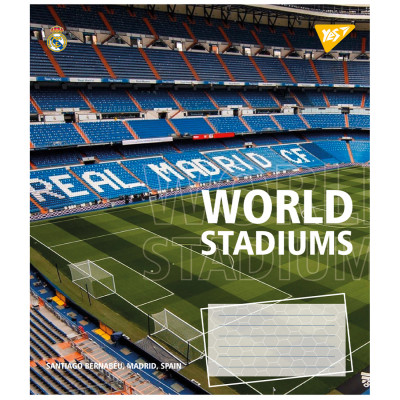 Зошит Yes World stadium А5 60 аркушів лінія (767163)