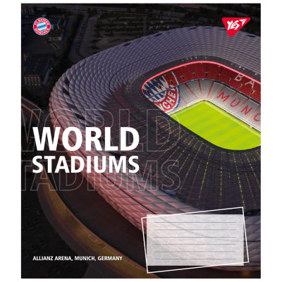 Зошит Yes World stadium А5 60 аркушів лінія (767163)