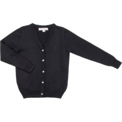 Кофта дитяча Breeze в'язана на гудзиками (V-1306-152G-black)