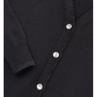 Кофта дитяча Breeze в&#039;язана на гудзиками (V-1306-152G-black)