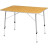 Туристичний стіл Easy Camp Menton L Brown 540028 (929836)