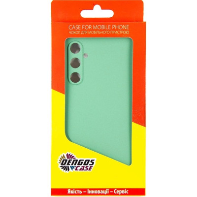 Чохол до мобільного телефона Dengos Soft Samsung Galaxy A05s (mint) (DG-TPU-SOFT-38)