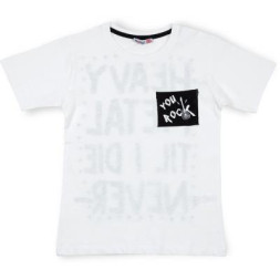 Футболка дитяча Haknur &quot;ROCK&quot; (7181-134B-white)