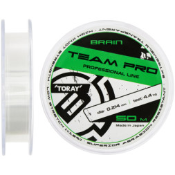 Волосінь Brain Team Pro 50m (clear) 0.214mm 4.4kg (1858.26.88)