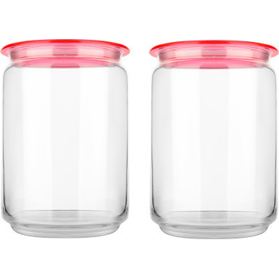 Банка Luminarc Plano Pink Set 2 х 1 л (Q8246)