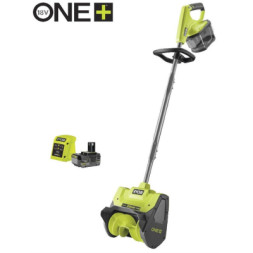 Снігоприбирач Ryobi ONE+ RY18ST25A-140, 18V, 4Ah, ширина 25см, викид 6м, глибина 15см (5133006235)
