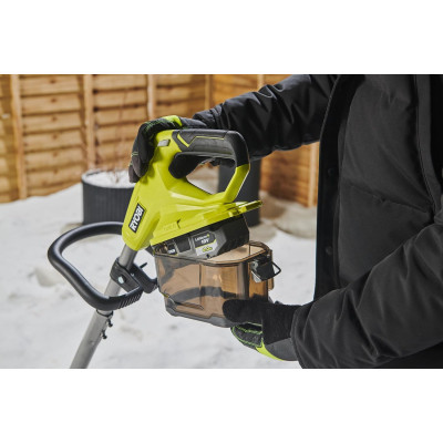 Снігоприбирач Ryobi ONE+ RY18ST25A-140, 18V, 4Ah, ширина 25см, викид 6м, глибина 15см (5133006235)