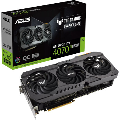 Відеокарта ASUS GeForce RTX4070Ti SUPER 16Gb TUF OC OG GAMING (TUF-RTX4070TIS-O16G-OG-GAMING)