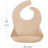 Слинявчик MinikOiOi силіконовий 100% BASICS - Bubble Beige / Powd, 2шт (101020066)