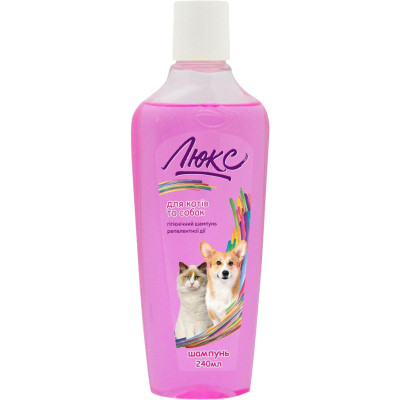 Шампунь для тварин ProVET &quot;Люкс&quot; гігієнічний шампунь репелентної дії 240 мл (4823082412716)