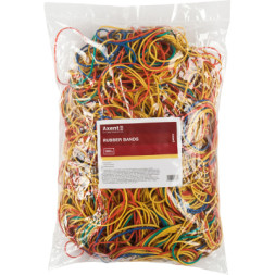 Резинки для грошей Delta by Axent assorted colors, 1000г (D4623)
