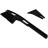 Щітка зі скребком Bottari 53 см &quot;BRUSHICE 18&quot; (32309Black-IS)