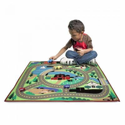 Дитячий килимок Melissa&amp;Doug Міська дорога з машинками (MD19400)