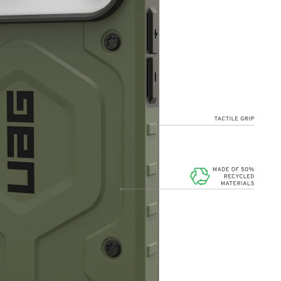 Чохол до мобільного телефона UAG Pathfinder MagSafe iPhone 17 Pro Max Olive (114549117272)