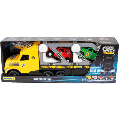 Спецтехніка Wader Magic Truck з авто купе (36230)