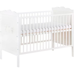 Ліжечко Klups Marsell 120 х 60 см Біле (MARSELL3)