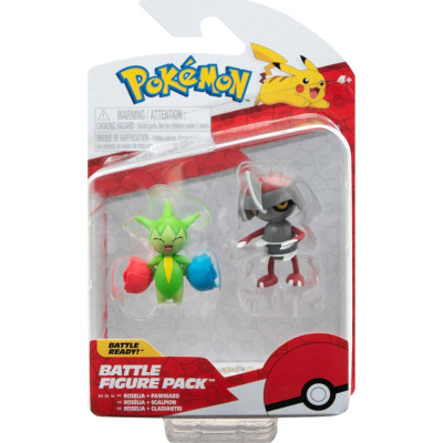 Фігурка Pokemon набір W15 - Пон&#039;ярд і Розелія (PKW3006)