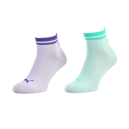 Шкарпетки Puma Heritage Quarter 2P 281012001-004 фіолетовий, м'ятний 43-46 (8718824801681)