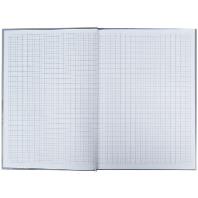 Книга записна Axent Freedom А4, 96 аркушів, клітинка, cіра (8422-550-A)