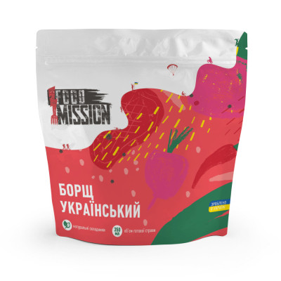 Їжа швидкого приготування Food Mission Борщ Український 40 г (fm.30689)