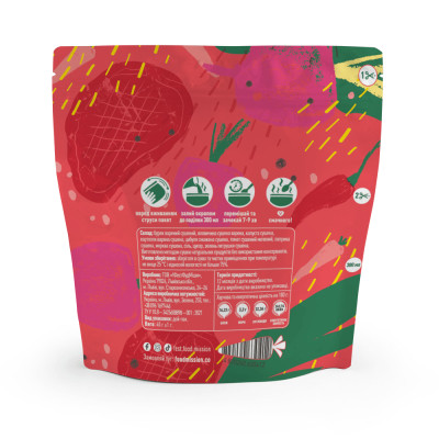 Їжа швидкого приготування Food Mission Борщ Український 40 г (fm.30689)