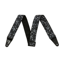 Ремінь для гітари Fender Strap 2&quot; Hawaiian Straps Black Floral (236944)
