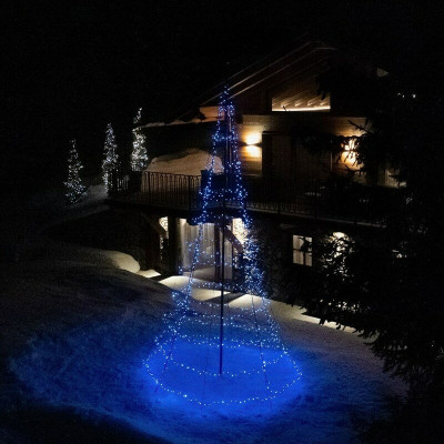 Гірлянда Twinkly Smart LED Light tree RGBW 450, Gen II, IP44, 3м (TWP500SPP-BEU)