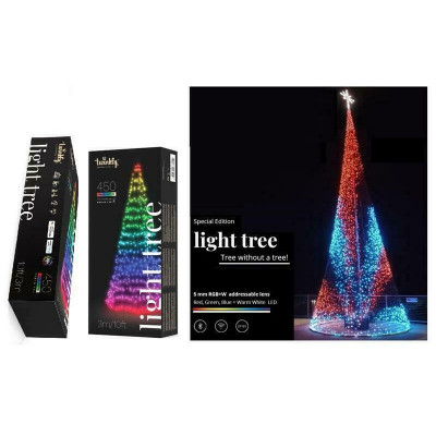 Гірлянда Twinkly Smart LED Light tree RGBW 450, Gen II, IP44, 3м (TWP500SPP-BEU)