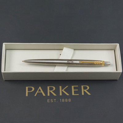 Ручка кулькова Parker JOTTER 17 UKRAINE SS GT BP Тризуб ЗСУ (16032_T039b)