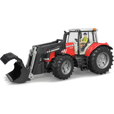 Спецтехніка Bruder Massey Ferguson 7624 з переднім навантажувачем 1:16 (03047)