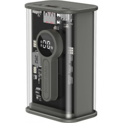 Батарея універсальна Gembird 9000mAh, QC3.0, Transparent (PB09-TQC3-01)