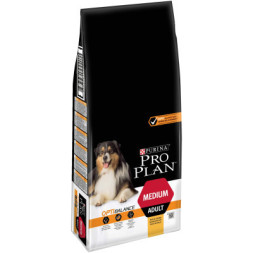 Сухий корм для собак Purina Pro Plan Dog Medium Adult з куркою 18 кг (7613035120587)