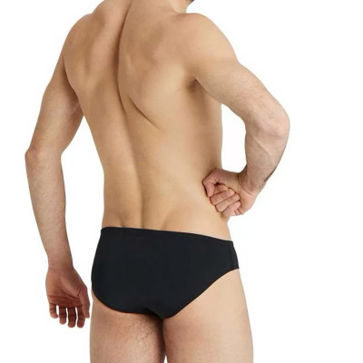 Плавки Arena Team Swim Briefs Solid 004773-550 чорний 100 (3468336638224)