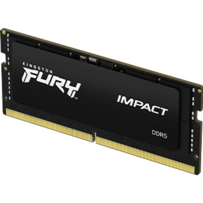 Модуль пам&#039;яті для ноутбука SoDIMM DDR5 16GB 5600 MHz Impact Kingston Fury (ex.HyperX) (KF556S40IB-16)
