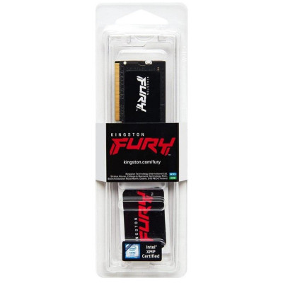 Модуль пам&#039;яті для ноутбука SoDIMM DDR5 16GB 5600 MHz Impact Kingston Fury (ex.HyperX) (KF556S40IB-16)