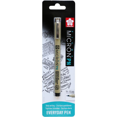 Лайнер Sakura PIGMA MICRON PN Чорний (0.4-0.5мм), у блістері (8712079441609)