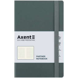Книга записна Axent Partner Soft Earth Colors 125x195 мм 96 аркушів Зелена (8620-04-A)