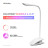 Настільна лампа ColorWay LED Flexible &amp; Clip with built-in accumulator 500mAh (CW-DL04FCB-W)